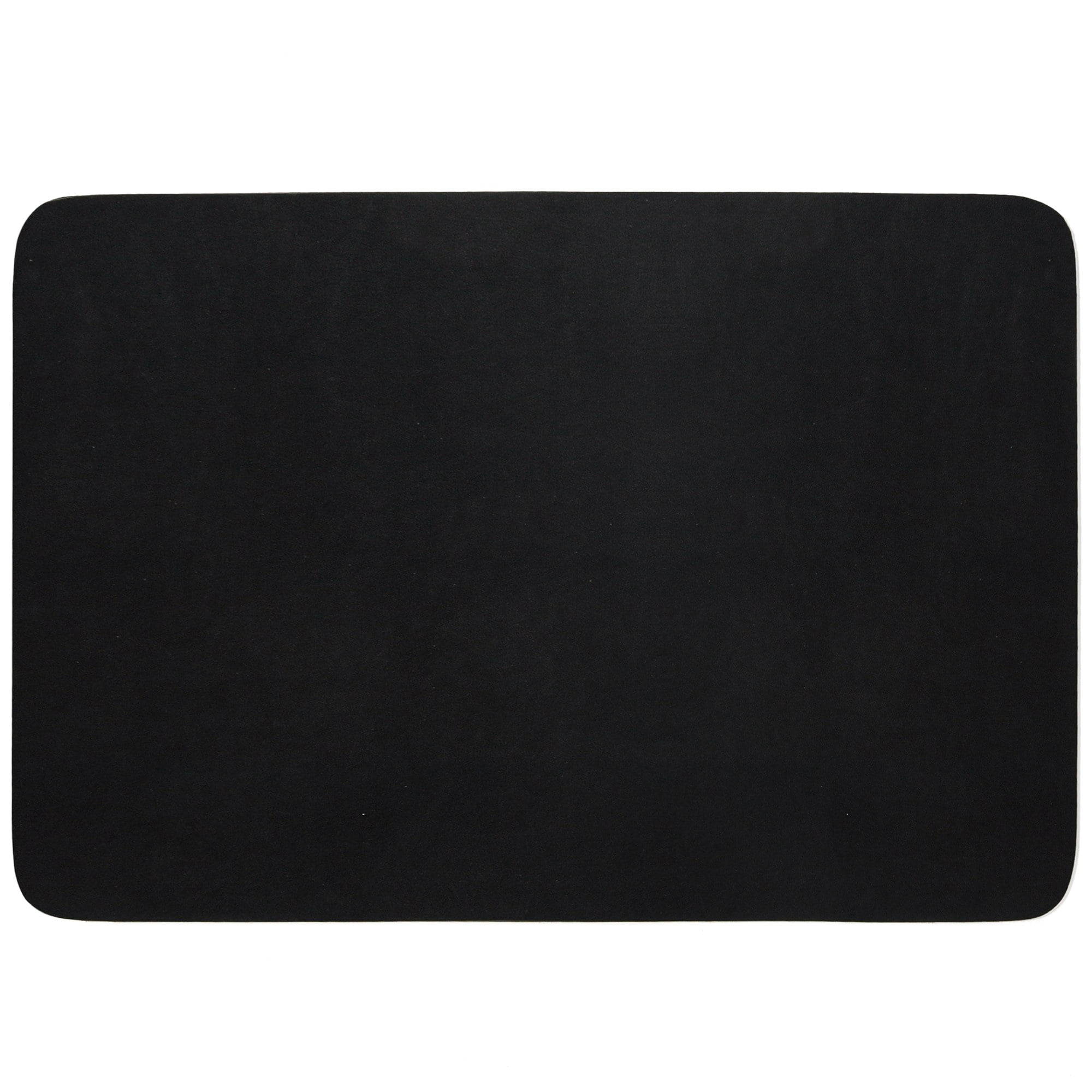 STRABELLA: Dish Drying Mat - 24x16", Black - Super Water Absorbent, Quick Dry Foam, Multi-Purpose, Kitchen Countertops, Non-Slip, Machine Washable