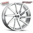 thumbnail image 1 of STRADA SEGA Custom Wheel - 20x8.5, 40 Offset, 5x114.3 Bolt Pattern, 72.6mm Hub - Chrome Rim, 1 of 1
