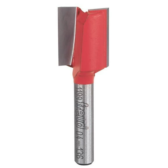 Freud 5/8 in. x 2-1/8 in. L Carbide Double Flute Straight Router Bit