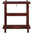thumbnail image 1 of STRAIGHT FLOOR CUE RACK-ENGLISH TUDOR, 1 of 1