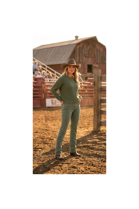 Women's Straight-Leg High-Rise Relax-Fit Jeans