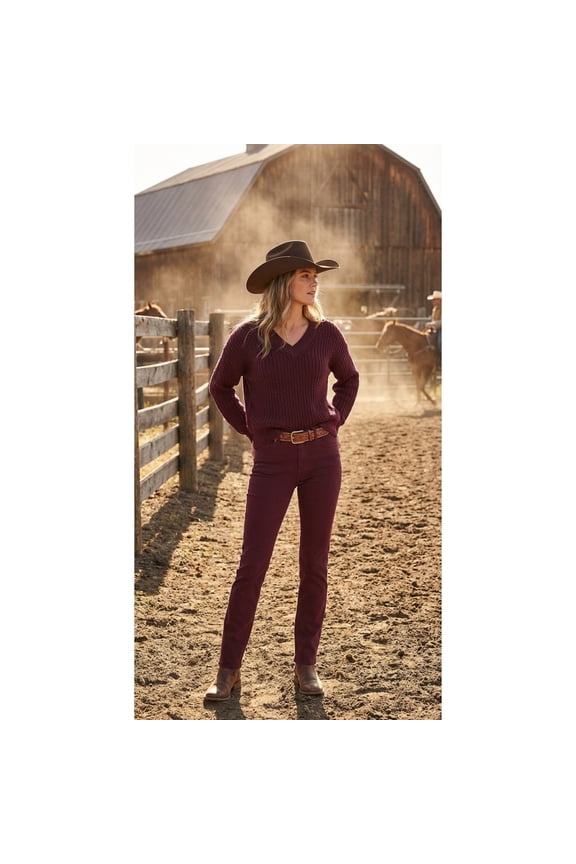 Women's Straight-Leg High-Rise Relax-Fit Jeans