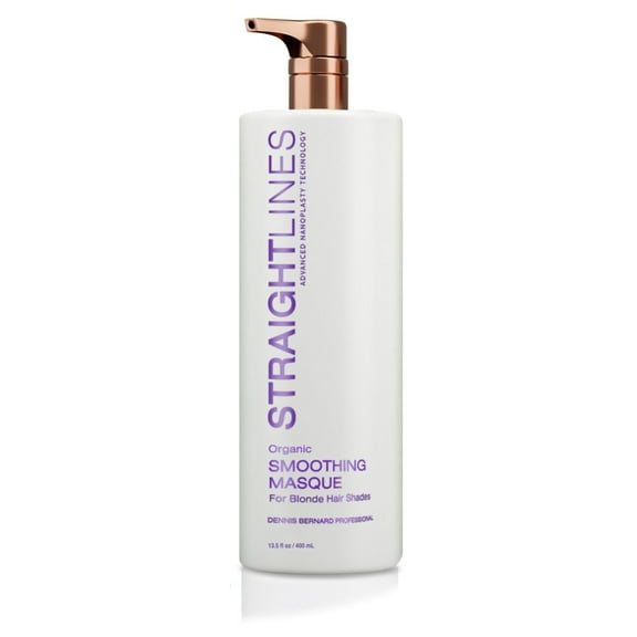 STRAIGHTLINES Smoothing Masque For Blonde Hair Shades, 13.5 Fl Oz