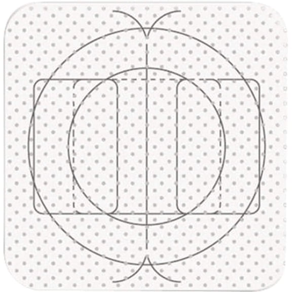 STRAIT FLEX INTERNATIONAL PP-2PK STRAIT FLEX INTERNATIONAL Perma Drywall Patch Single Pack