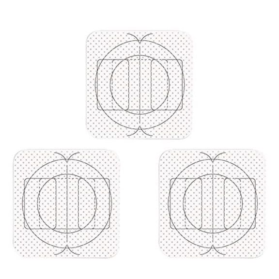 STRAIT FLEX INTERNATIONAL PP-2PK STRAIT FLEX INTERNATIONAL Perma Drywall Patch (Three Pack)