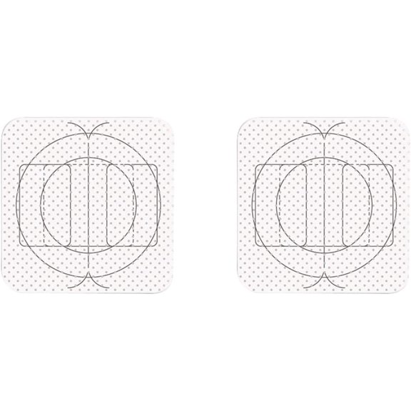 STRAIT FLEX INTERNATIONAL PP-2PK STRAIT FLEX INTERNATIONAL Perma Drywall Patch Two Pack