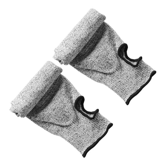 STRANDCHIC 1 Pair Grey Arm Sleeves for Workers, Assembly Line Safety Gear, and Comfortable