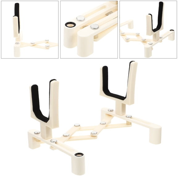 STRANDCHIC 1 Pc Portable Violin Display Stand Sturdy PU for Musicians