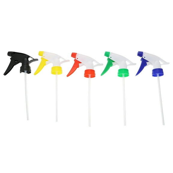 STRANDCHIC 1 Set 10 Pcs Replacement Trigger Sprayer Nozzles Plastic Assorted Color for Car Detailing