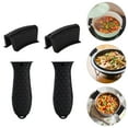 thumbnail image 1 of STRANDCHIC 4-Piece Silicone Hot Pot Handle Holders Set, , Skid Proof Kitchen Accessories, 1 of 7