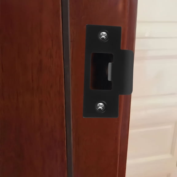 STRANDCHIC 1 Set Adjustable Strike Plate for Locking Mechanism on Wooden Doors