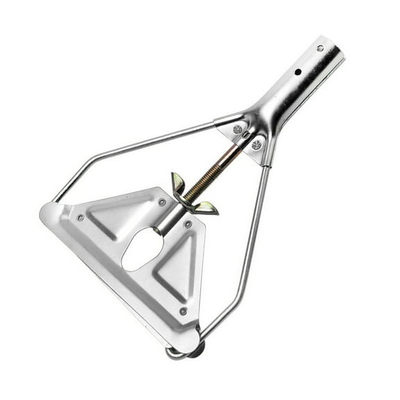STRANDCHIC 1 Set Floor Mop Replacement for Professional Cleaners Clamp Silver Iron