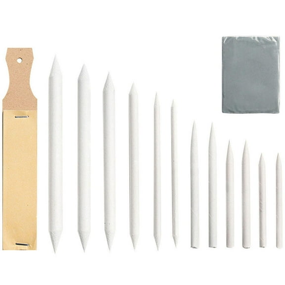 STRANDCHIC Paper Stump Set, 1 Set Assorted Color Drawing Tools for Artists, Sketching and Blending Accessories