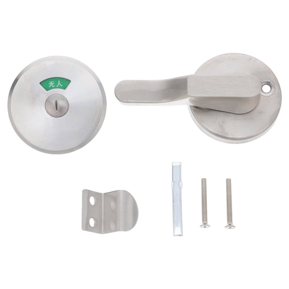 STRANDCHIC 1Set Commercial Bathroom Door Lock with Userfriendly Privacy Indicator and Stainless Steel Construction