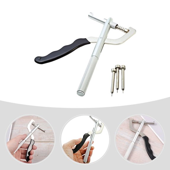 STRANDCHIC 1 Set Watch Band Strap Link Pin Remover Ergonomic Handle for Repairing Watch Band Adults