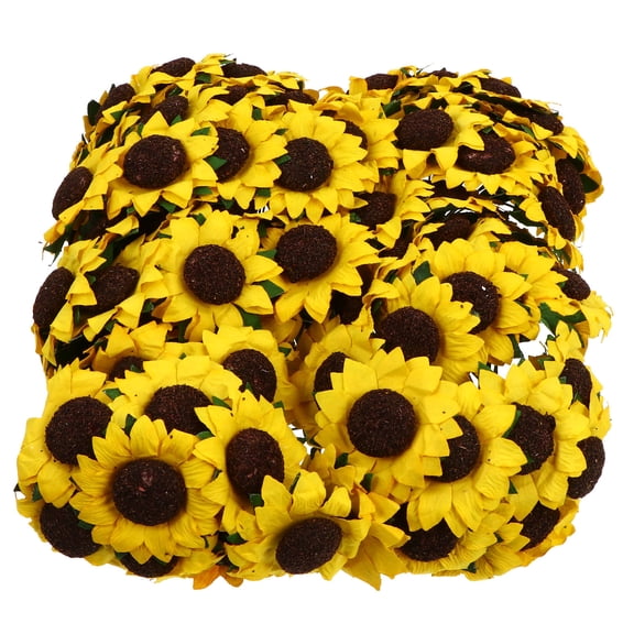 STRANDCHIC Artificial Flower Box Set for Flower Arrangements Yellow Paper Craft Material for Home Decor