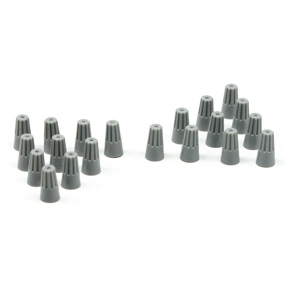 STRANDCHIC Wire Connectors Grey Quick Joint for Cable Use Tough Durable Insulation 100Pcs