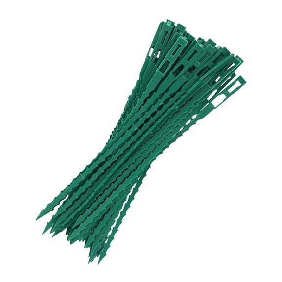 STRANDCHIC Green Cable Ties 100PCS Green Plastic Ties for Homeowners