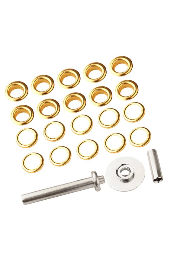 103Pcs Upholstery Eyelets For Tarpaulin And Awning Repair Work