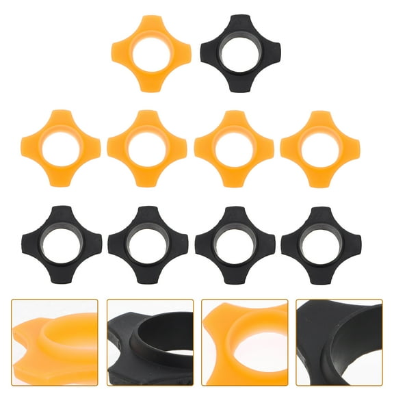 STRANDCHIC 10Pcs Microphone Anti-Roll Holder Rings Premium Craftsmanship for Party and Performance
