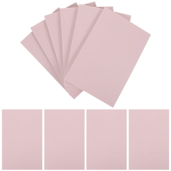 STRANDCHIC  10pcs Pink TPR Rubber Stamp Blocks Easy to Use for Beginners Art Lovers