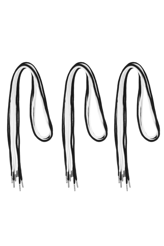 12-Pack Cotton Drawstring Replacement with Metal Tips for Pants, Hoodies, Coats, Jackets, Sweatpants
