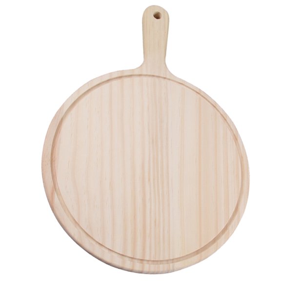 STRANDCHIC Rustic Wood Serving Tray Khaki Finish for Home Dining and Kitchen Use, and Stylish