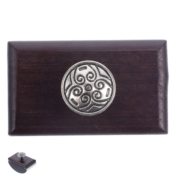 STRANDCHIC Black Wooden Rocker Blotter, Ink Absorbent Tool, Portable, Home and Office