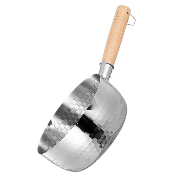 STRANDCHIC 1Pack Noodle Pot Stainless Steel with Wooden Handle for Cooks