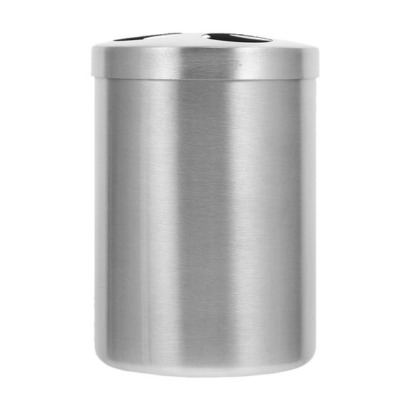 STRANDCHIC Metal Toothbrush Organizer Modern Design Toothbrush Rack Silver 1Pc Back to School