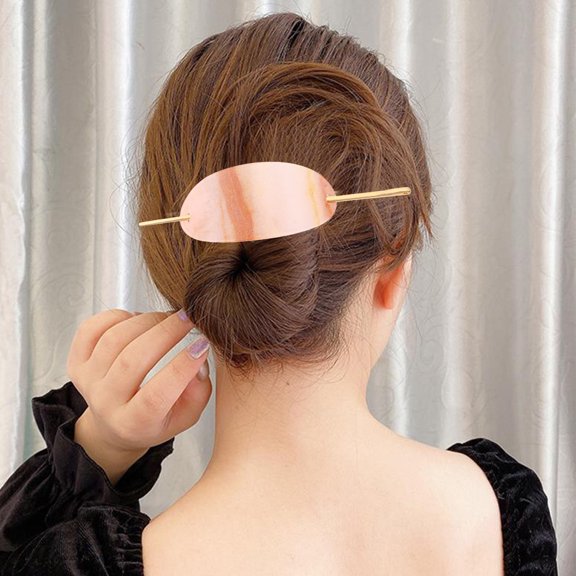 STRANDCHIC 1Pack Decorative Hairpin Red Zinc Alloy Hair Decoration for Women Elegant Hair Ornament