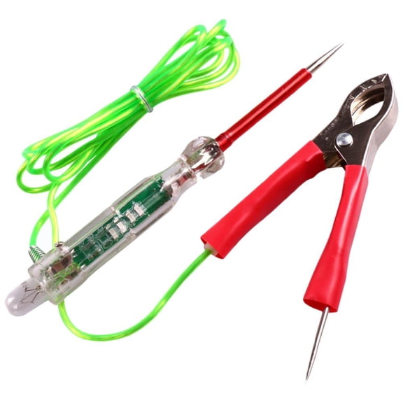 STRANDCHIC 1Pc Car Test Pen LED Circuit Tester Digital Display Automotive Voltage Tester
