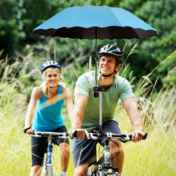 STRANDCHIC 1Pc Bike Umbrella Bracket Black Steel Tube Practical Umbrella Attachment Holder