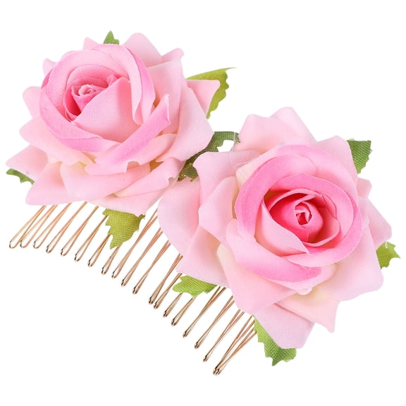 STRANDCHIC Floral Bride Hair Comb, 1Pc Elegant Hair Accessory for Wedding, Party, and Special Occasions