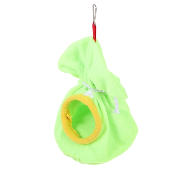 STRANDCHIC 1Pc Green Parrot Sleeping Hammock Warm Comfortable Bird Nest Easy to Clean