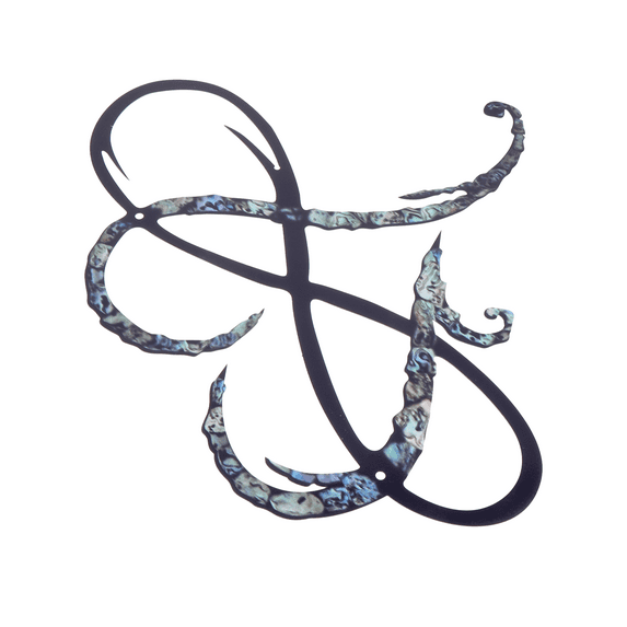 STRANDCHIC Lightweight Metal Heart Wall Hanging Decor for Indoor and Outdoor Home, Patio, Garden Decoration