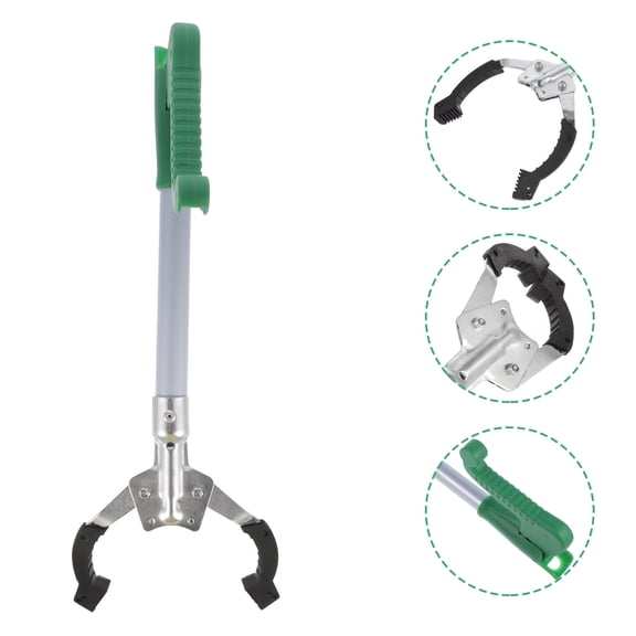STRANDCHIC 1Pc Simple Portable Trash Clamp with Strong Clamping and Comfortable Grip for Rubbish Pickup