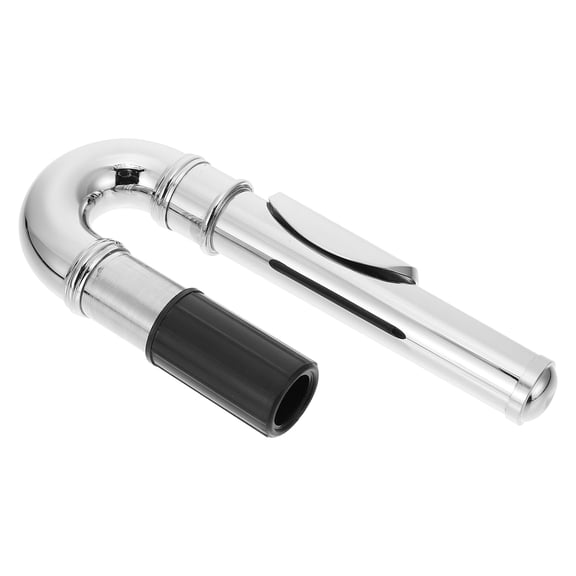 STRANDCHIC 1Pc Silver Nickel Plated Flute Replacement Head Durable Manual Wind Mouthpiece for Flute