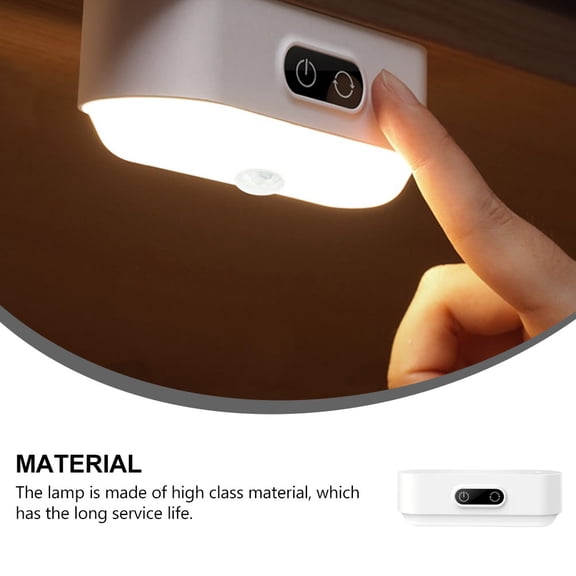 STRANDCHIC Rechargeable USB Night Lamp with Touch Dimming, Compact Magnetic Design for Home and Bedroom Lighting
