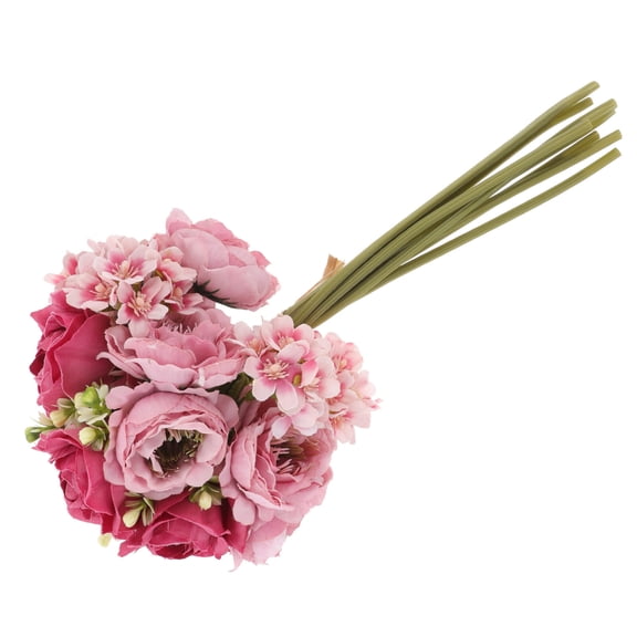 STRANDCHIC 1Pc Artificial Wedding Bouquet Floral Arrangement for Home Decor and Banquet Centerpiece