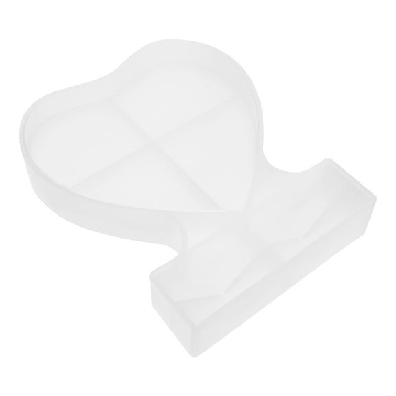 STRANDCHIC Silicone Mold 1Pc Heart Frame for Crafting and Romantic Design Projects