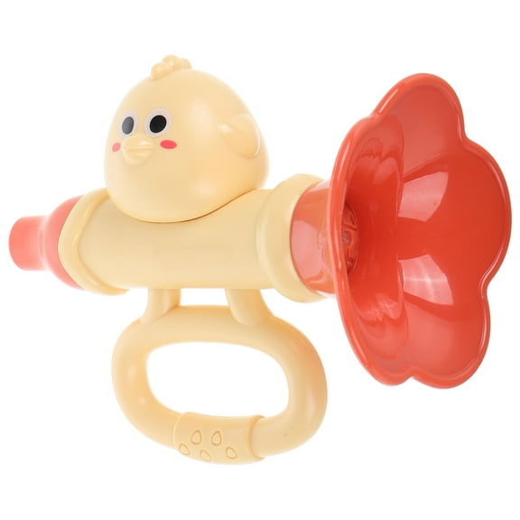 STRANDCHIC Yellow Handheld Air Horns Party Blower Set of 1 - Loud Noise Maker for Events and Celebrations