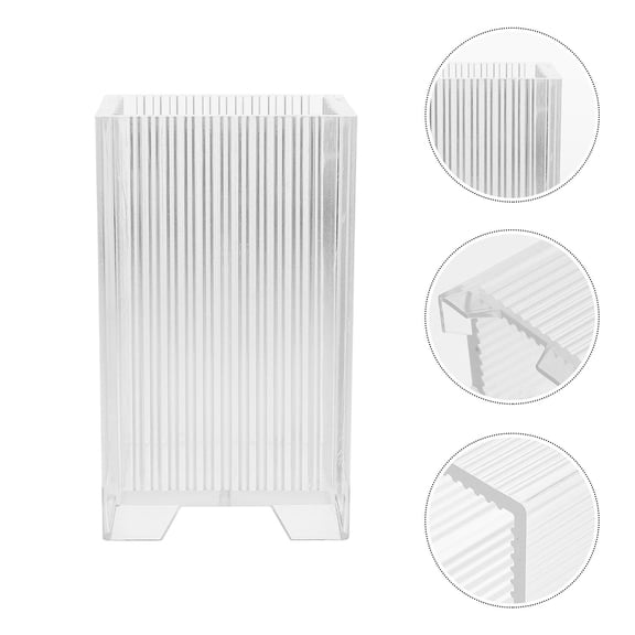 STRANDCHIC Transparent Plastic Casting Mold for Scented Candles and Aromatherapy