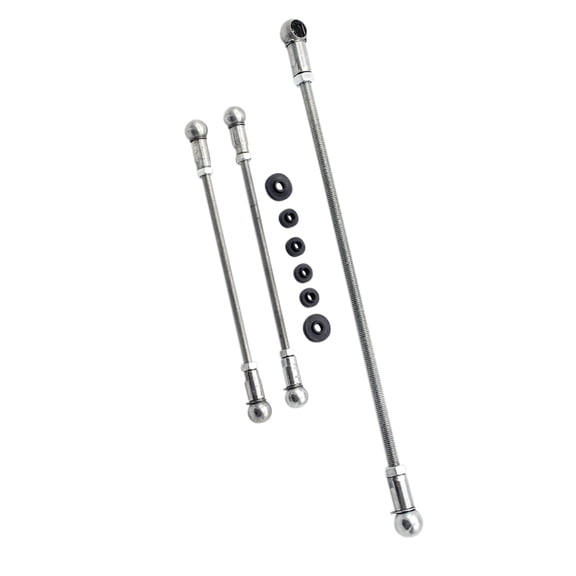 STRANDCHIC Aluminum Alloy Car Gear Shift Linkage Rods with Seal Kit for Enhanced Performance and Durability