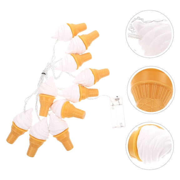 STRANDCHIC Lifelike Food Light ng Assorted Color Plastic Party Decor for Living Room and Bedroom 1Set