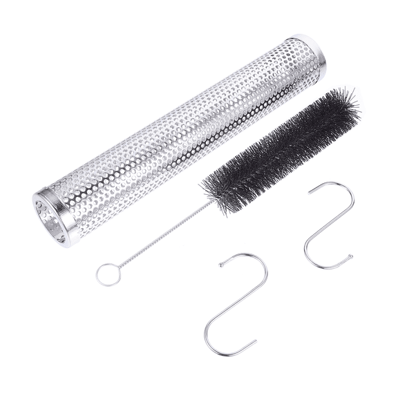 STRANDCHIC Stainless Steel Pellet Smoker Tube for BBQ Grilling Outdoor Use Mesh Smoke Flavor