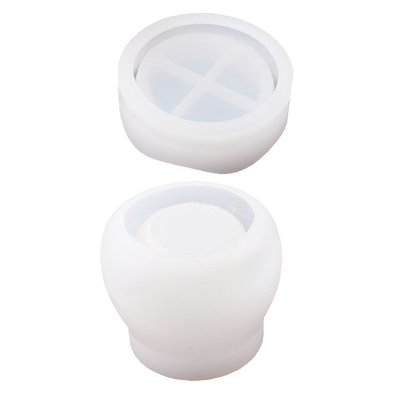 STRANDCHIC 1Set Epoxy Resin Mold for Storage Tank and Pudding Cup Crafting