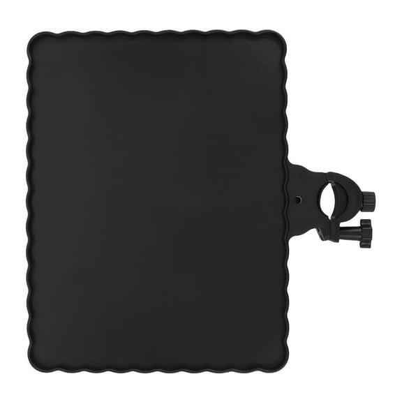 STRANDCHIC 1Set Microphone Stand Tray Plastic Black Support Sound Cards Multifunctional Design