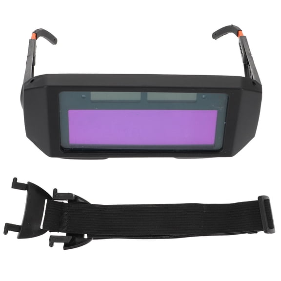 STRANDCHIC Welding Goggles ABS LCD Anti-Glare Anti-Ultraviolet Black for Various Welding