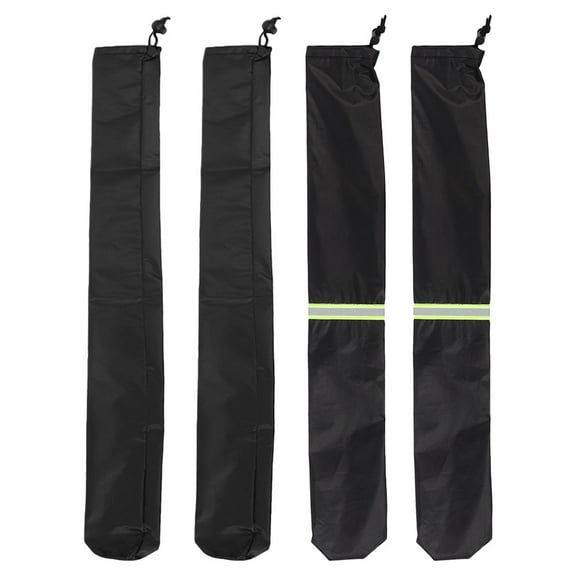 STRANDCHIC Black Windshield Wiper Covers, 2 Pairs, Car Against Rain, Snow, Bird Droppings, Polyester